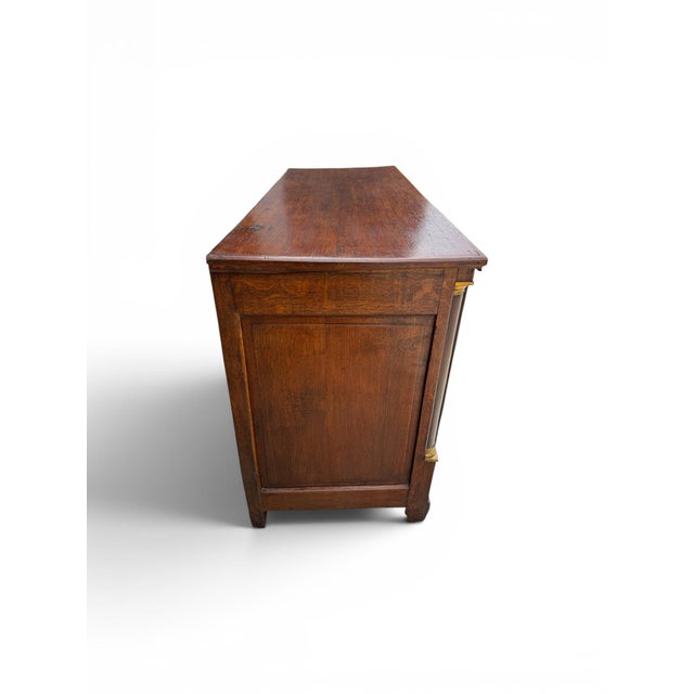 English George III Oak Dresser With Original Brass Pulls, Circa 1800 For Sale - Image 10 of 12