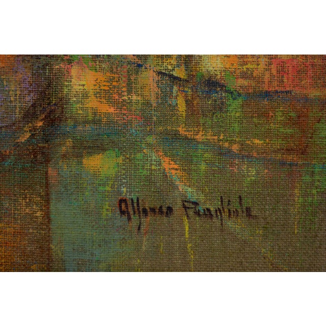 Early 21st Century Alfonso Pragliola, Antica Roma Abstract Landscape, Mixed Media on Canvas, 2019 For Sale - Image 5 of 8
