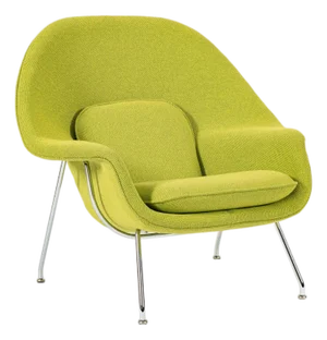 Early Restored Mid Century Green Womb Lounge Chair by Saarinen for Knoll, Multiples/Custom Available