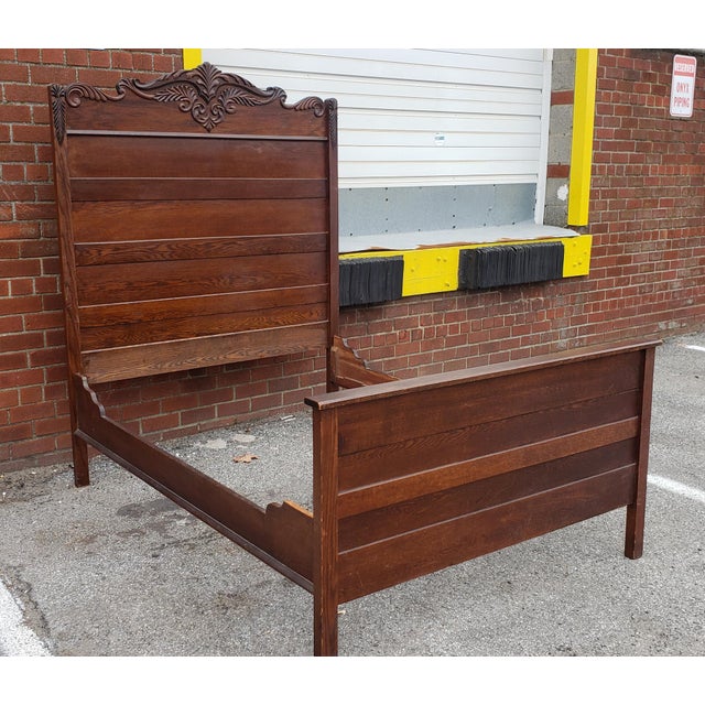 Antique American 19th Century Victorian Oak Culler Furniture Full