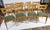Wood Vintage Heywood Wakefield "Dog Bone" Dining Chairs Set of 8 For Sale - Image 7 of 9