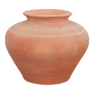 Vintage Thai Terracotta Water Jar For Sale