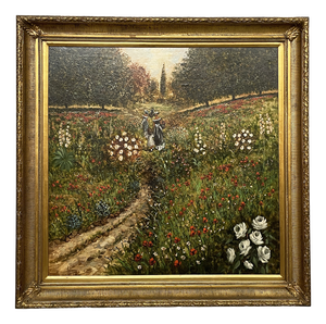Paolo Turri, Italian Modern Landscape, 1990s, Oil on Canvas