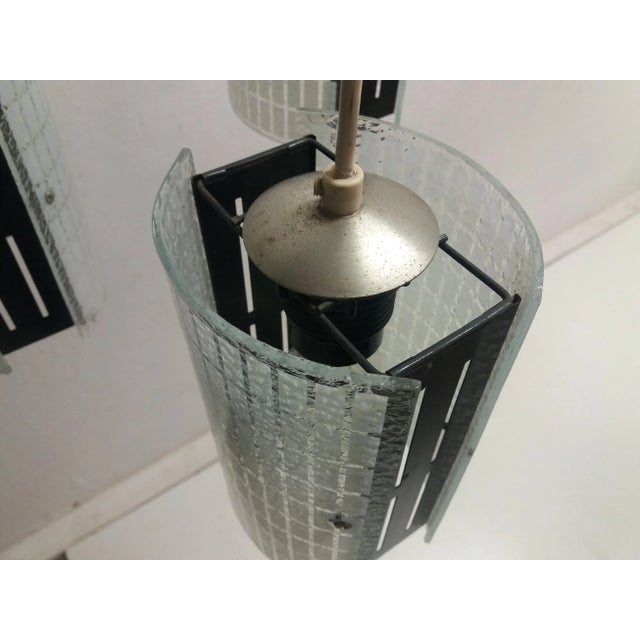 Metal Mid-Century Chandelier from Drupol, 1960s For Sale - Image 7 of 13