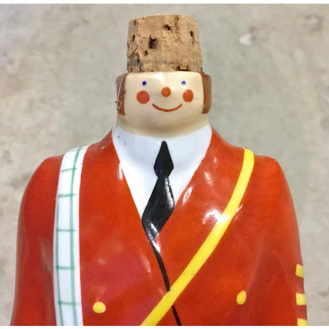 Mid 20th Century Vintage Robj Scottish Soldier Decanter For Sale - Image 5 of 7