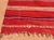 Mid 20th Century Vintage Moroccan Berber Kilim Rug in Burgundy, Pink and Orange Stripes 1960s For Sale - Image 5 of 12