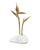 Petrea iii estremoz marble sculpture by maeve dimensions: d 15 x w 25 x h 46 cm. Materials: brass; estremoz marble finish:...