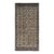 1970s Vintage Turkish Oushak Handmade Wool Cotton Brown Area Rug For Sale