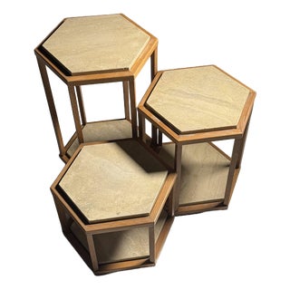 Nesting Side Tables from Roche Bobois, Set of 3 For Sale