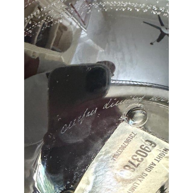 Mid-Century Modern Signed Ingegerd Råman for Orrefors "Night & Day Limited 2" Black Art Glass Vase No. 12/200, 2004 For Sale - Image 3 of 11