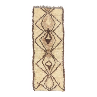 Vintage Azilal Moroccan Rug, 02'09 X 07'03 For Sale
