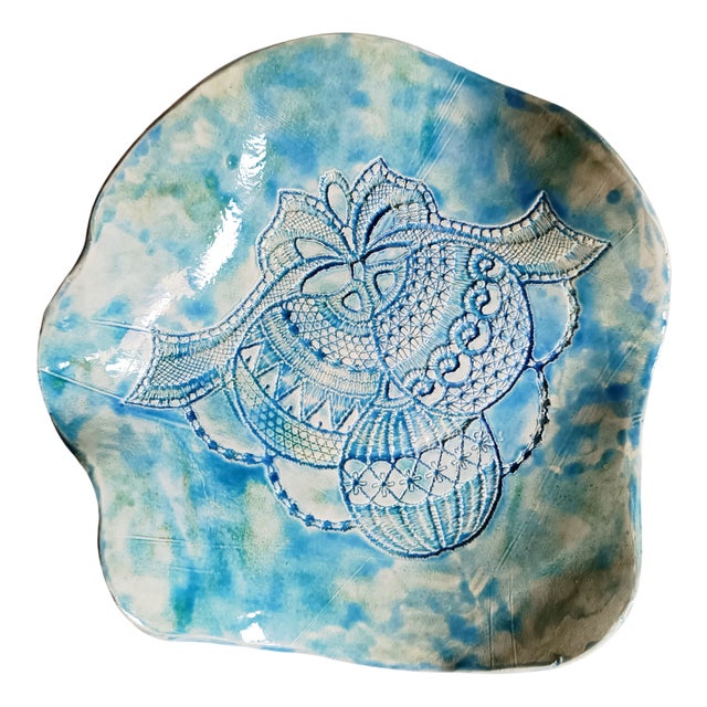 Christmas Plate by Daniela Proietti For Sale