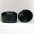 1970s Mid Century Modern Trays Round Black Plastic Splatter Platters by Sabe’s - 12 pcs For Sale - Image 11 of 11