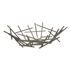 Blow Up Basket in Stainless Steel by Fernando and Humber Campana for Alessi