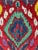 Textile Twin Size Bespoke Ikat Headboard For Sale - Image 7 of 12