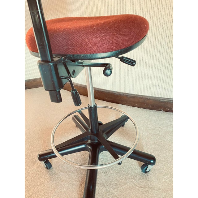 Vintage Cramer Swivel Adjustable Office Chair For Sale - Image 12 of 13