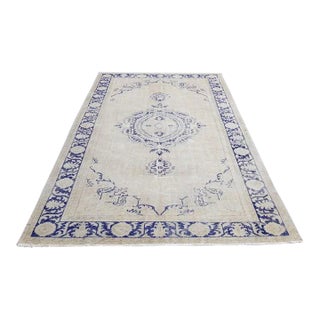 1960s Tribal Kudish Oversize Oushak Carpet For Sale