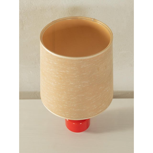 Table Lamp with Glass Base, 1970s For Sale - Image 4 of 6