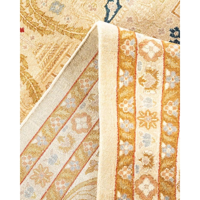 Mogul, One-of-a-Kind Hand-Knotted Area Rug in Ivory, 10' 2" x 14' 5" For Sale In New York - Image 6 of 8