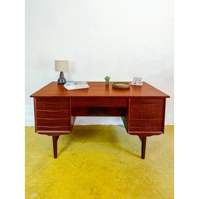 Vintage Danish Desk, 1960s For Sale - Image 10 of 11