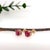 Round 8mm - Natural Madagascar Ruby Solitaire Studs in Solid 14k Yellow Gold, A Pair For Sale - Image 4 of 5