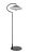 This elegant metal floor lamp has been expertly artisan crafted and finished in matte black. This lamp is a dazzling...