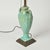 Antique Celadon Glazed Ceramic Urn Lamp With Bronze Base For Sale - Image 10 of 18