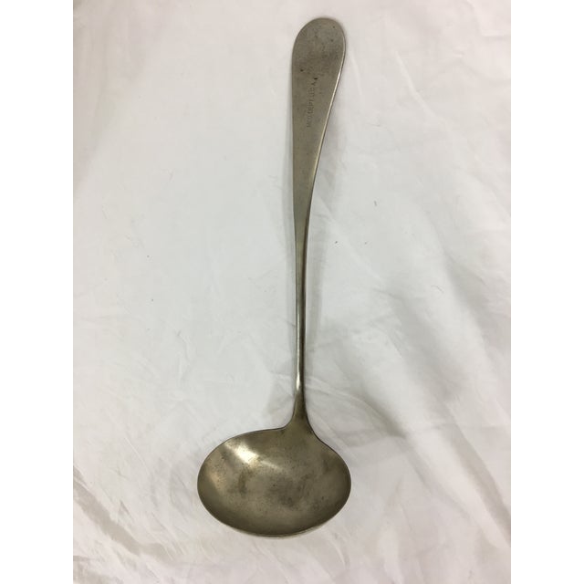 1960s United States Army Silver Plate Ladle For Sale - Image 5 of 5