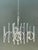 Chrome Vintage Scolari for Lightolier Chrome Chandelier For Sale - Image 8 of 12