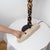 Torch Lamp - Sculptural Wood and Limestone Table Lamp by Gabor Gobi For Sale - Image 6 of 11