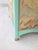 1990s Chinoiserie Scene Hand-Painted 5 Drawer Dresser With Acrylic Handles For Sale - Image 9 of 10