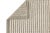 Part & Parcel Goods Textured Scallop Stripe Runner, 2’6”x12’, Sky Blue and Eggshell For Sale - Image 4 of 4
