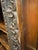 Wood Mid 19th Century XL Indian Carved Wood Bookcase For Sale - Image 7 of 13