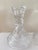 Art Deco Molded Glass Candlesticks, France, 1930, Set of 2 For Sale - Image 10 of 15