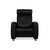 Arion 2-Seater Sofa and Armchair in Black Leather from Stressless, Set of 2 For Sale - Image 11 of 17
