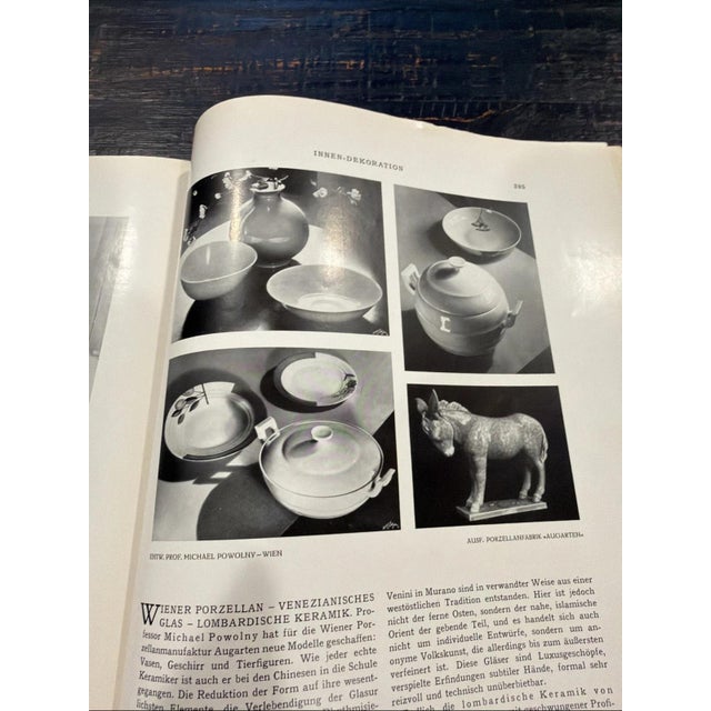 Black Innen Dekoration Magazine - German Interior Design Magazine Nov. 1933 Bahaus For Sale - Image 8 of 8