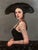 Alfredo Palmero "Menina Negra" Contemporary Figurative Oil Painting on Canvas For Sale - Image 4 of 9