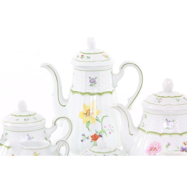 German Porcelain Tea / Coffee Service for Ten For Sale - Image 10 of 13