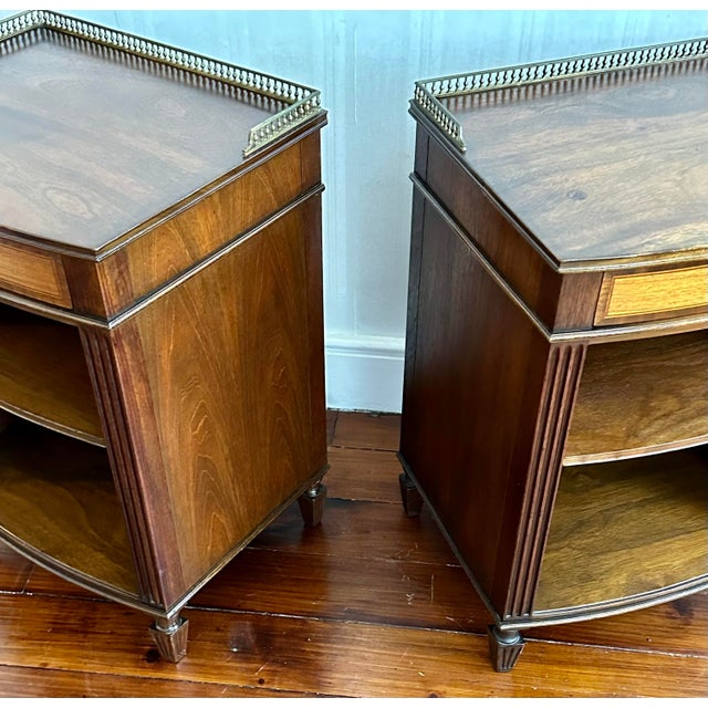 1940s Pair Bed Side Tables By Kittinger Chairish