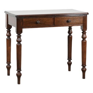 Antique English Hallway Side Table, Late 19th Century For Sale