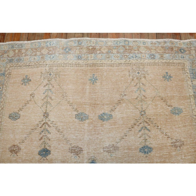 Shabby Chic Vintage Persian Afshar Rug, 5'4'' X 7'1'' For Sale - Image 3 of 9