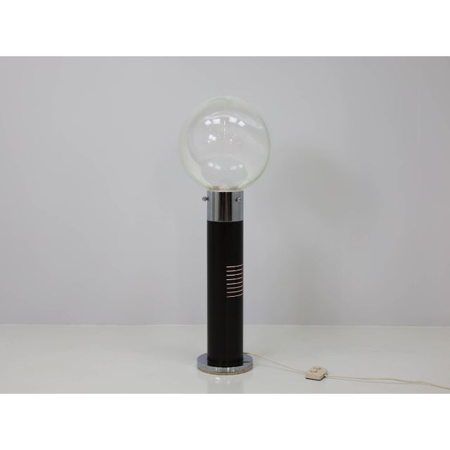 Venini Large Blown Glass Membrana Floor Lamp attributed to Toni Zuccheri for Venini, Italy, 1968 For Sale - Image 4 of 11