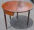 Late 19th Century Federal Style Demi-Lune Flip Top Card Table For Sale - Image 9 of 11