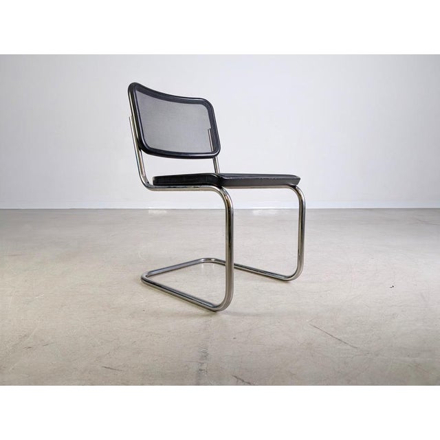 Postmodern S32N Chairs in Mesh from Thonet, Set of 4 For Sale - Image 3 of 11