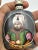 1960s Hand Painted Emperor Otho Carved Bottle With Stopper For Sale In San Francisco - Image 6 of 10
