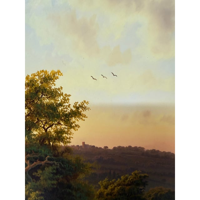 Gold Daniel Van Der Putten "After the Harvest" Oil Painting, Signed For Sale - Image 8 of 12