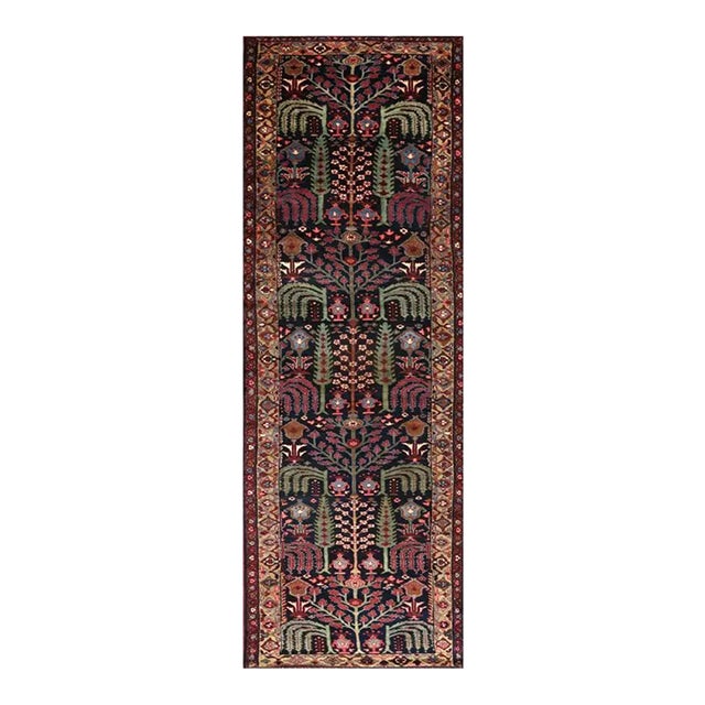 1950s Old Persian Lilian Runner Rug 3’3″ X 14’3″ For Sale