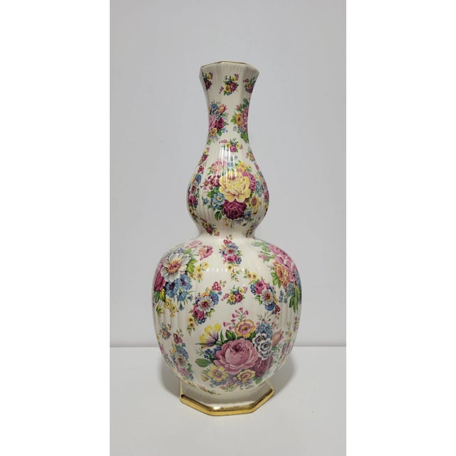 1950s Boch Freres Keralux "Fleurs De Sax" Vase For Sale - Image 9 of 9