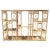 1950s 1950s Restored Rattan Seven-Tier Tic-Tac-Toe Display Shelf Wall Etagere Unit For Sale - Image 5 of 7