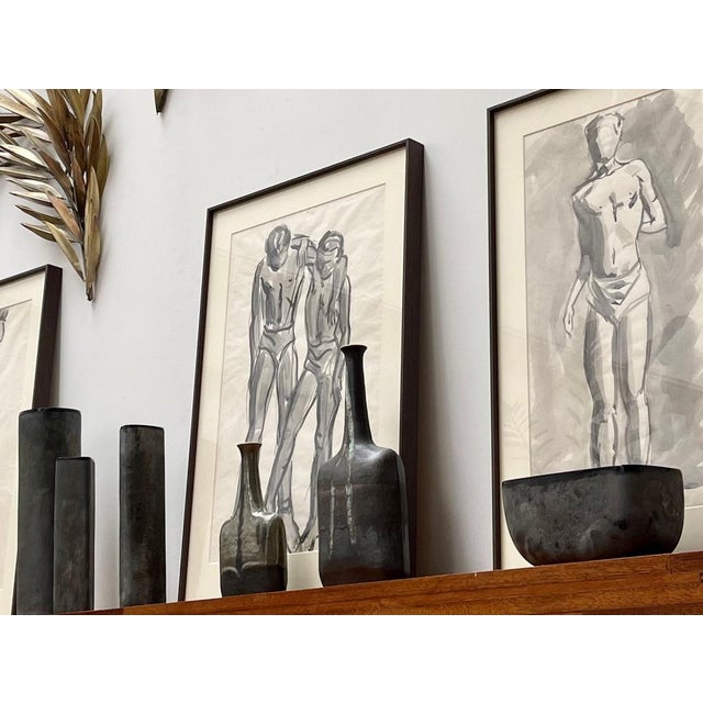 Vintage Italian Murano Glass Scavo Vase by Alfredo Barbini, 1970s For Sale - Image 3 of 18